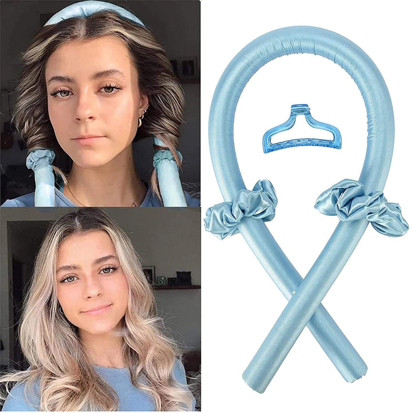 Heatless Hair Curler Set - Effortless Hair Curls Overnight